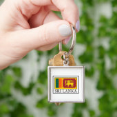 Sri Lanka Sleutelhanger (Hand)