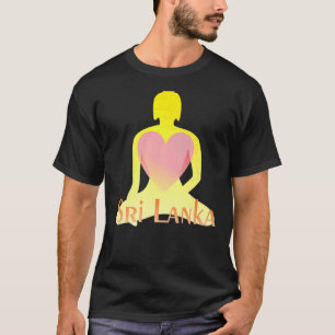 Sri Lanka souvenir voor mannen vrouwen T-shirt