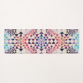 Sri Lanka / Sri Chakra Pattern - Verf textuur Yogamat (Achterkant (horizontaal))