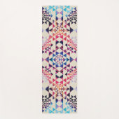 Sri Lanka / Sri Chakra Pattern - Verf textuur Yogamat (Voorkant)