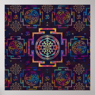 Sri Lanka / Sri Lanka in kleur Poster