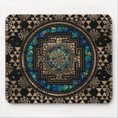 Sri Lanka / Sri Lanka Marmer en Gold Muismat (Voorkant)