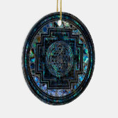 Sri Lanka, Sri Lanka, Sri Lanka, Abalone Shell en Keramisch Ornament (Rechts)