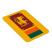 Sri Lanka - Sri Lankaanse vlag Magneet (Rechterzijde)