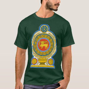 Sri Lanka  Stijl Ontwerp T-shirt