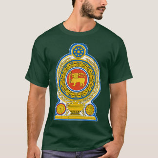 Sri Lanka  Stijl Ontwerp T-shirt