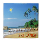 Sri Lanka Tegeltje (Voorkant)