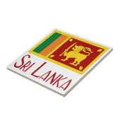Sri Lanka Tegeltje (Zijkant)