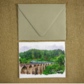 Sri Lanka Train Panorama Uitzicht Briefkaart