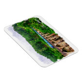 Sri Lanka Train Panorama Uitzicht Magneet (Rechterzijde)