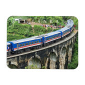 Sri Lanka trein op Nine Arches Bridge uitzicht mag Magneet (Horizontaal)