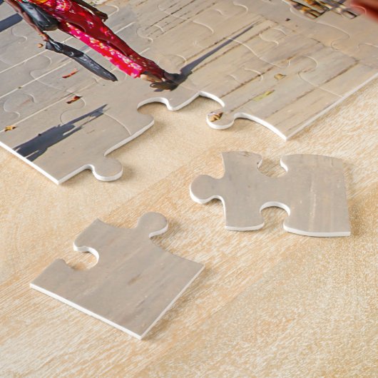 Sri Lanka Tut Tut and Traffic Legpuzzel (Zijkant)