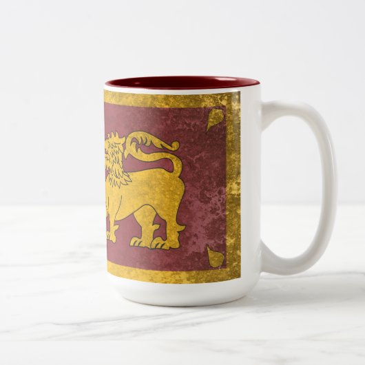 Sri Lanka Tweekleurige Koffiemok (Rechts)