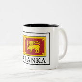 Sri Lanka Tweekleurige Koffiemok (Voorkant rechts)