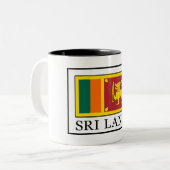 Sri Lanka Tweekleurige Koffiemok (Voorkant links)