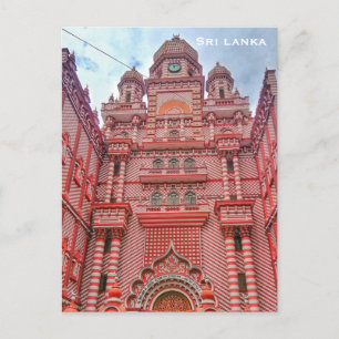 Sri Lanka Vintage Reis Toerisme Advertentie Briefkaart