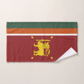 Sri Lanka vlag Bad Handdoek (Handdoek)