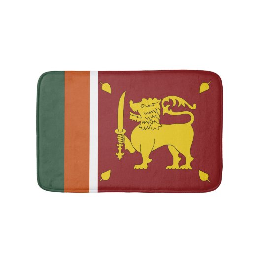 Sri Lanka vlag Badmat (Voorkant)