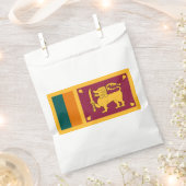 Sri Lanka-vlag Bedankzakje (Geknipt)