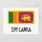 Sri Lanka vlag Briefkaart (Voorkant)