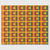 Sri Lanka vlag Cadeaupapier (Vlak)