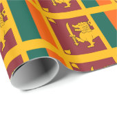Sri Lanka vlag Cadeaupapier (Rol Hoek)