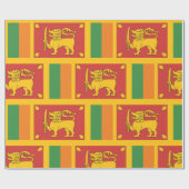 Sri Lanka vlag Cadeaupapier (Vlak)