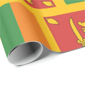 Sri Lanka vlag Cadeaupapier (Rol Hoek)
