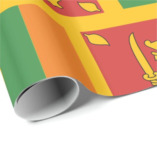 Sri Lanka vlag Cadeaupapier (Rol Hoek)