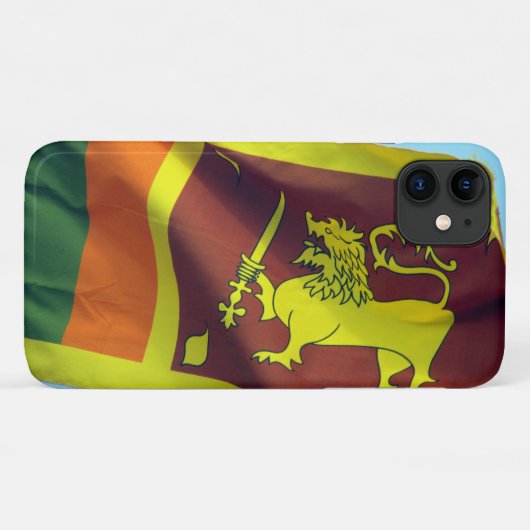 sri lanka vlag Case-Mate iPhone case (Achterkant (horizontaal))