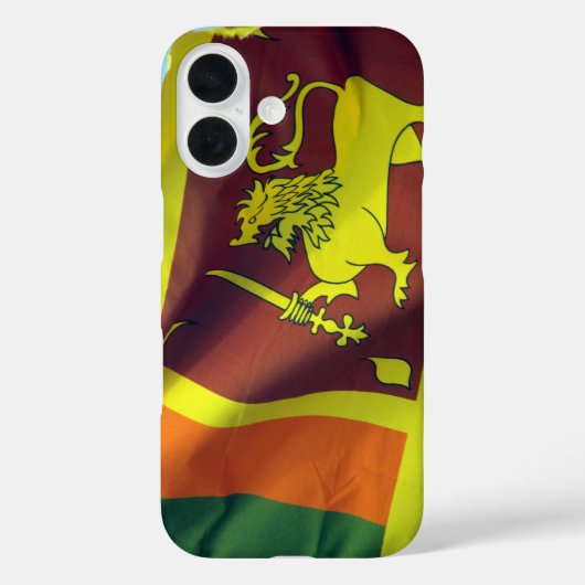 sri lanka vlag Case-Mate iPhone case (Achterkant)