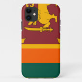 Sri Lanka vlag Case-Mate iPhone Case (Achterkant)