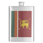 Sri Lanka vlag Flacon (Voorkant)