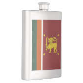 Sri Lanka vlag Flacon (Rechts)