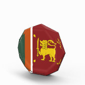 Sri Lanka vlag Fotoblokken (Rechts)