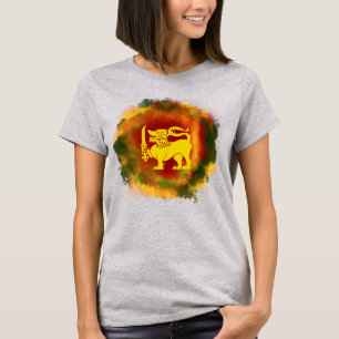 SRI LANKA VLAG GESCHENK COLLECTIE - T-SHIRT