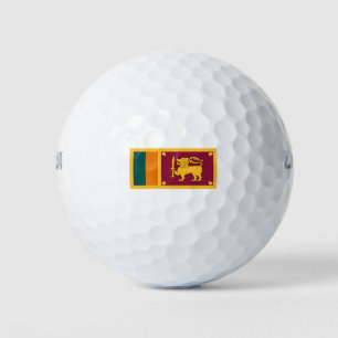 Sri Lanka vlag Golfballen