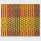 Sri Lanka-vlag Honingcomb Wrapping Paper Cadeaupapier (Vlak)
