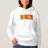 Sri Lanka vlag Hoodie (Voorkant)