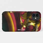 Sri Lanka vlag Iphone 5 Hoesje-Mate Hoesje (Achterkant (horizontaal))