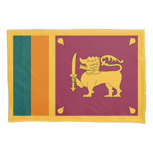 Sri Lanka-vlag Kussensloop