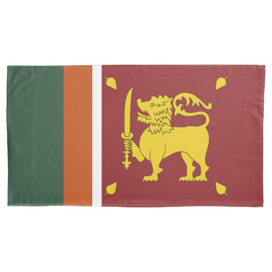Sri Lanka vlag Kussensloop (Voorkant)