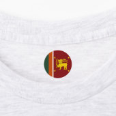 Sri Lanka vlag Labels (Aangebracht)