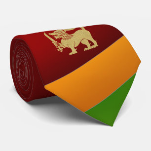 Sri Lanka Vlag Leeuw Stropdas