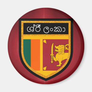 Sri Lanka vlag Magneet