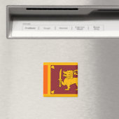 Sri Lanka vlag Magneet (Insitu (Vaatwasser))
