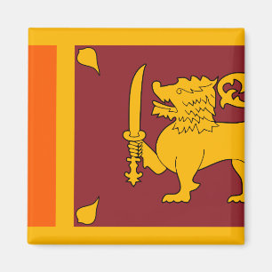 Sri Lanka vlag Magneet