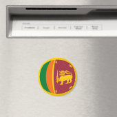 Sri Lanka Vlag Magneet (Insitu (Vaatwasser))