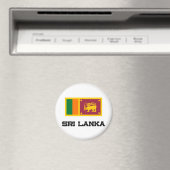 Sri Lanka vlag Magneet (Insitu (Vaatwasser))