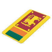 Sri Lanka vlag Magneet (Linkerzijde)